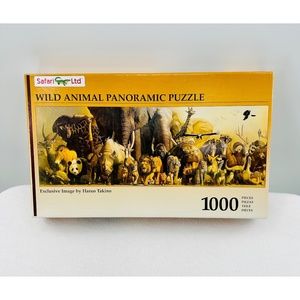 NIB, Animal Panoramic 1000 Puzzle, Image by Haruo‎ Takino